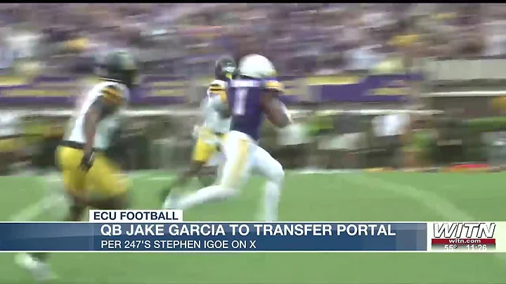 BREAKING: QB Jake Garcia leaving ECU Football and is “expected to enter transfer portal” (Per 247...
