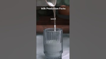 Homogenization of Milk 🥛🐄 #shorts #milk #facts