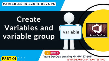 Part 18 -Create variables and variable group in  Azure DevOps CI/CD pipeline |