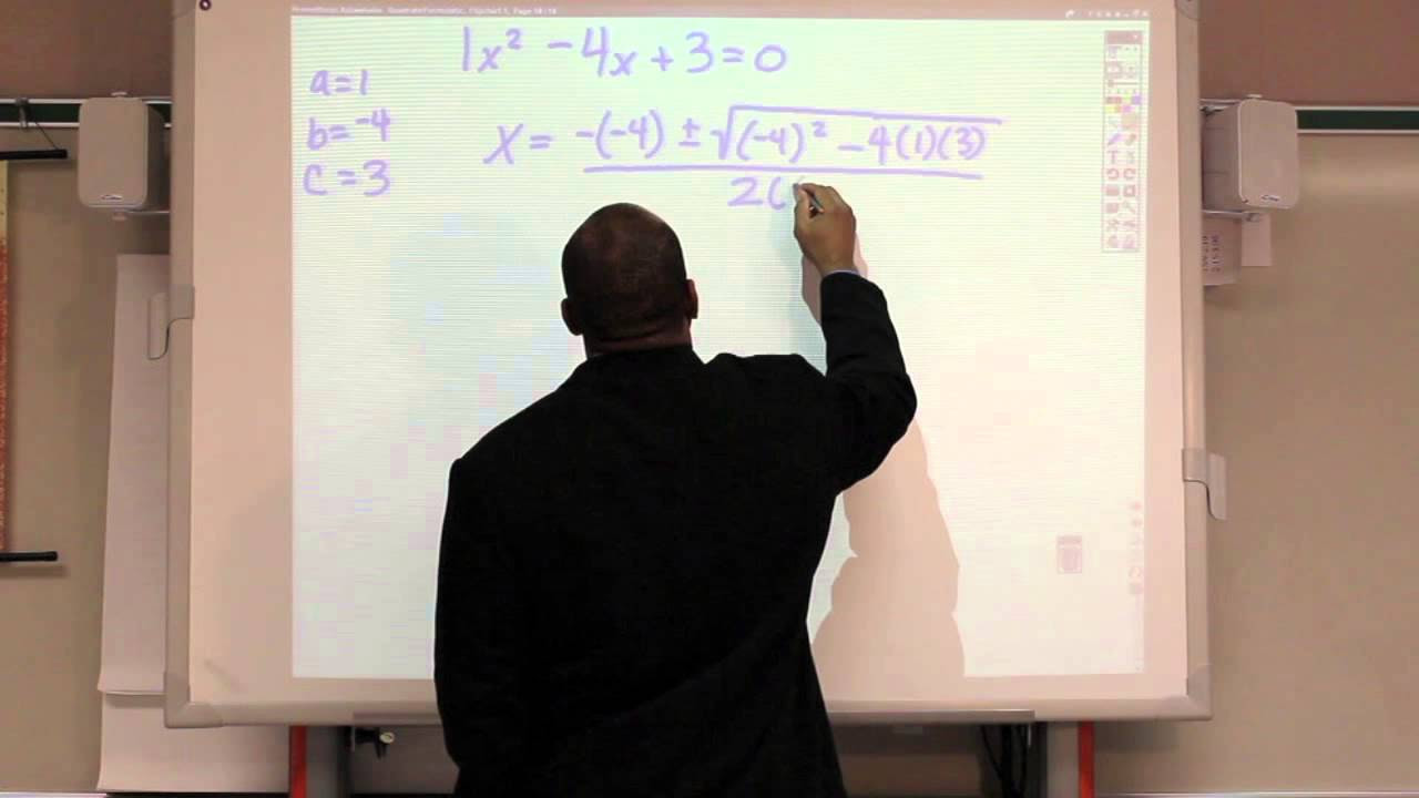 Quadratic Formula Rap by Mr 2Pi