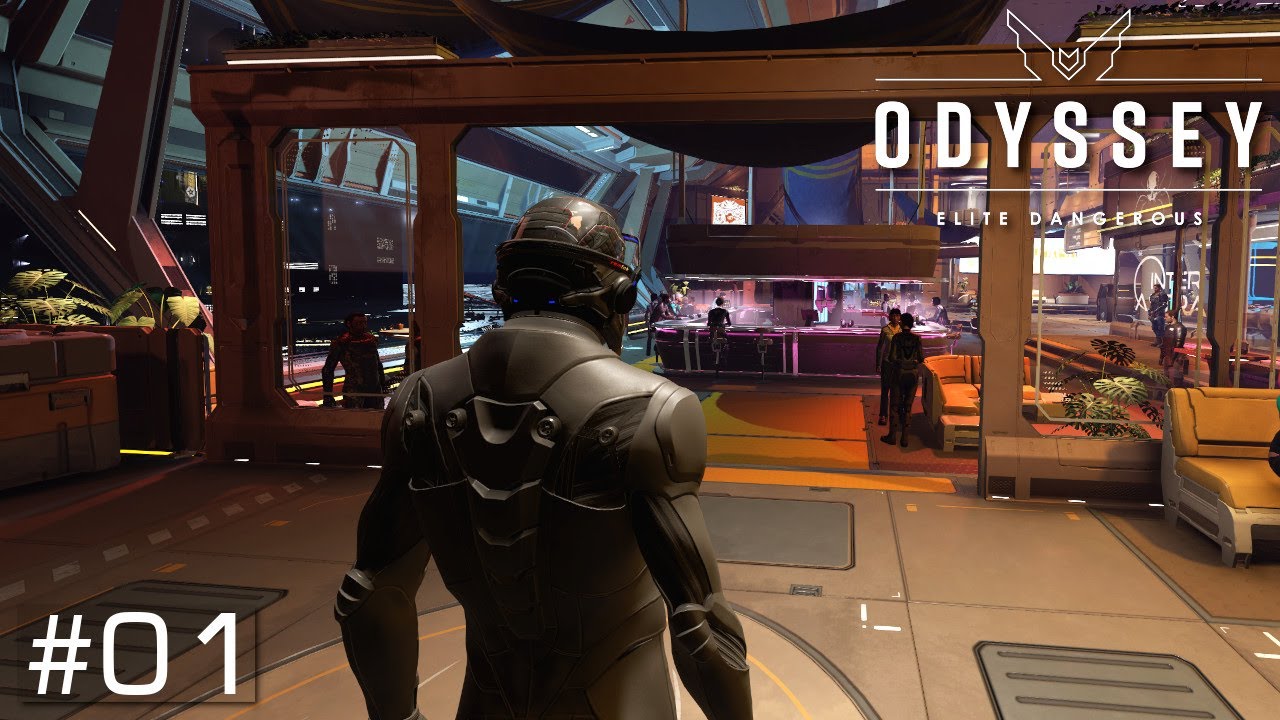 Elite Dangerous: Odyssey - Commander Starlord Raiker meldet sich zum Dienst - #01