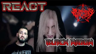 | REACT | BURNING WITCHES - BLACK WIDOW | THIS IS FEMALE HEAVY METAL BABY |