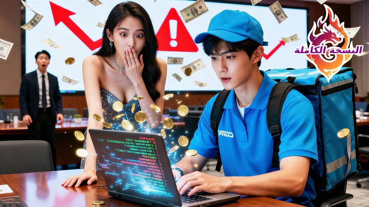 ساعي ينجح بكلمة واحدة في إنقاذ خسارة مليارية للـCEO الجميلة؛ هو ملياردير خفي، فتطلب الزواج!