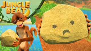 Jump Scares With Mr Stone | Jungle Beat: Munki & Trunk | Kids Animation 2024