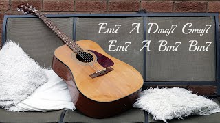 Tranquil Acoustic Guitar Ballad Backing Track B Minor