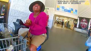 Cops Surprise Woman Shoplifting From Walmart Cops Surprise Woman Shoplifting From Walmart