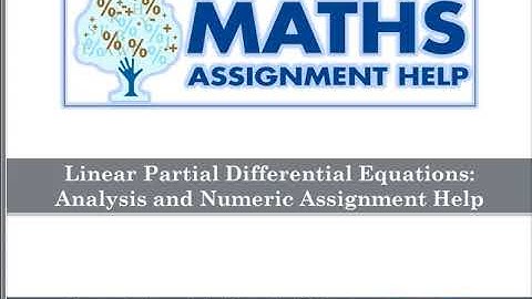 Numerical Analysis Assignment Help