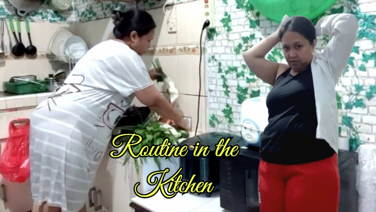 Mamoy cooks jackfruit vegetables for family lunch even though it's raining while shopping - My Daily