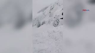 Dersim-Ovacık Yoluna Çığ Düştü