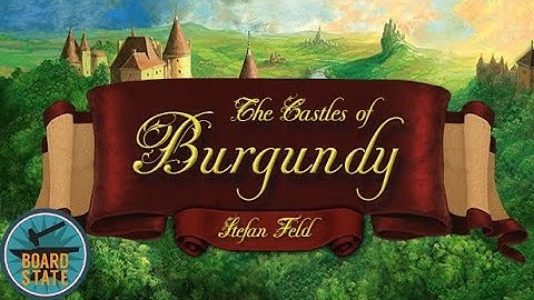 Boardstate Playthrough | The Castles of Burgundy