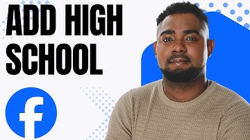 How to Add Your High School on Facebook Profile