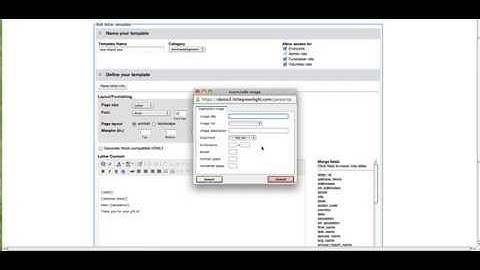Adding images to mailings in LGL