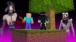 Nawiedzony Skyblock OSZALAŁ w MINECRAFT!