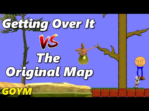 Full map of Getting Over It : r/gaming