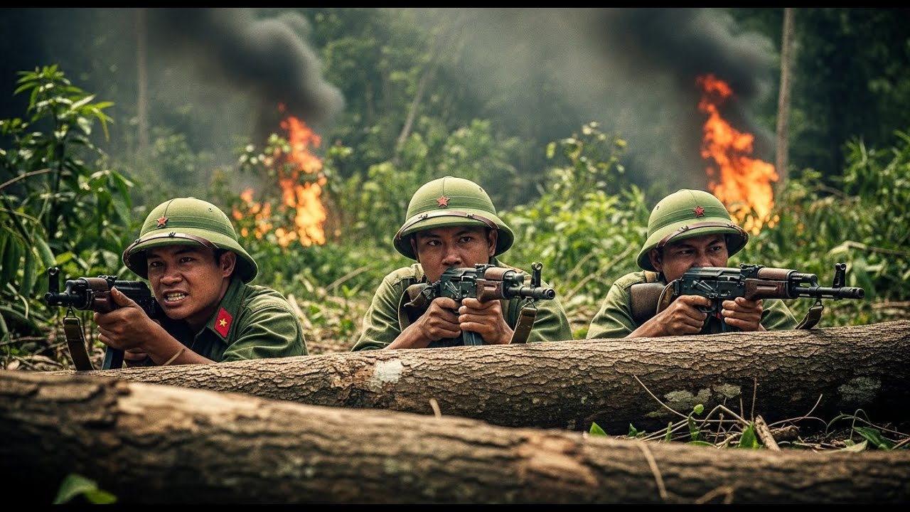 Chúng tôi nằm mật phục trong im lặng.. còn bọn POLPOT la ó vang trời !