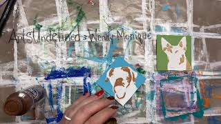 Arts Undefined by Wendy Moniqué Pet Portrait Ornament painting