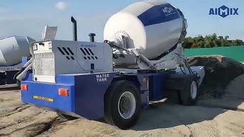 Aimix 2 Sets Self Loading Concrete Mixers In Bataan Philippines