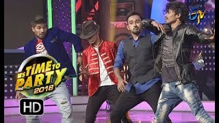 Dhee 10 Team Performance | ITS TIME TO PARTY | 31st December 2017 | ETV Telugu