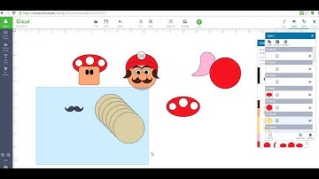 Cricut Design Space Manipulating Images as Punch Art-Super Mario Bros
