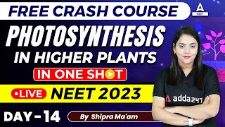 Photosynthesis in Higher Plants One Shot | NEET Biology 2023 | By Shipra Maam