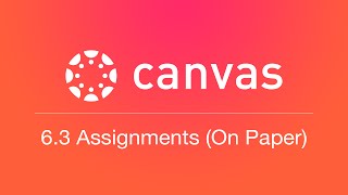 6.3 In Class Assignment Creation (Unit 6 Assignments)