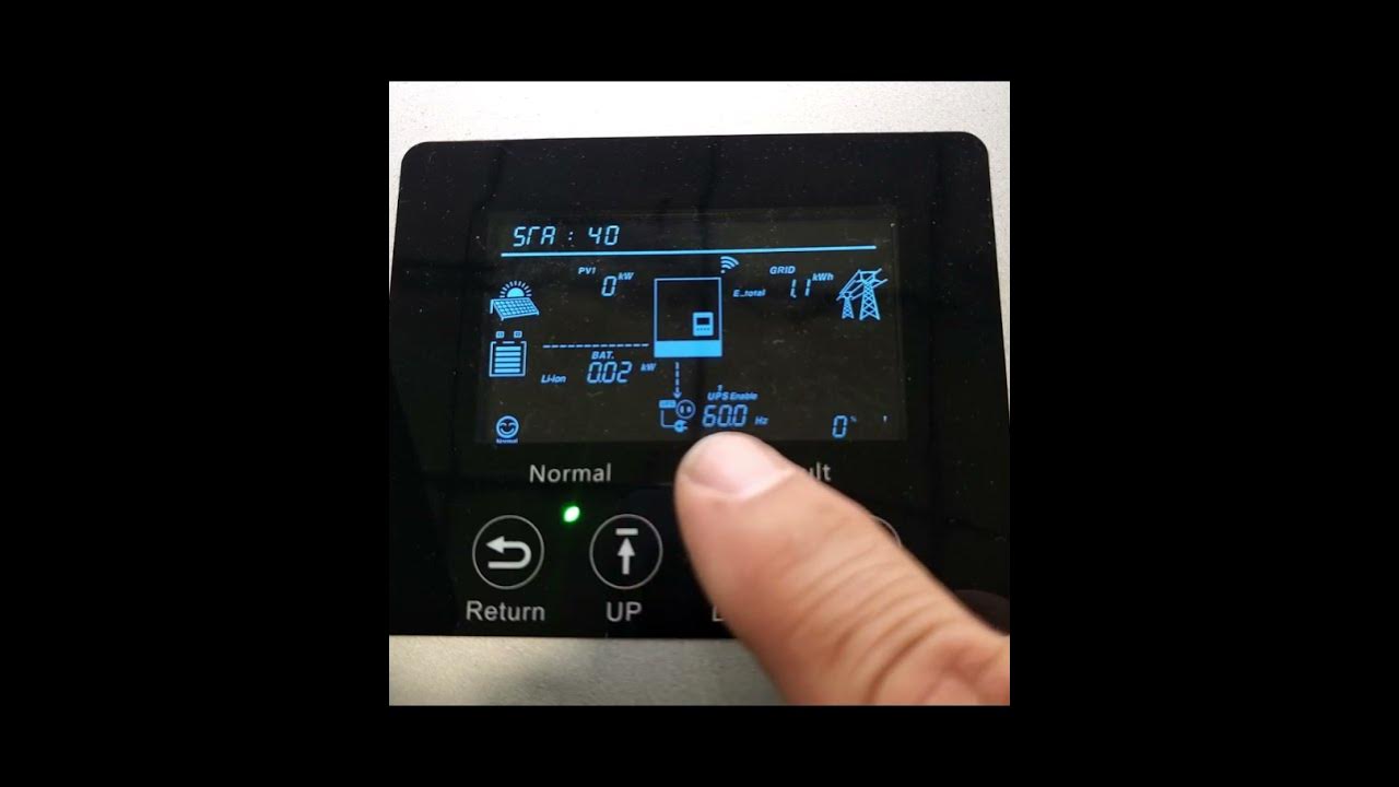 EG4 6000XP Inverter - Battery Install - YouTube