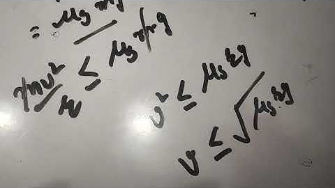 Rounding a level curved road