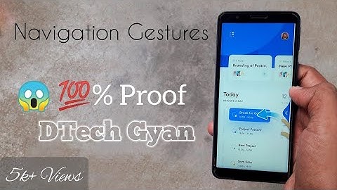 Navigation Gestures on Samsung Galaxy M01 Core !