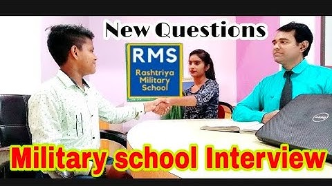 Military school interview video | Rms interview | PD Classes
