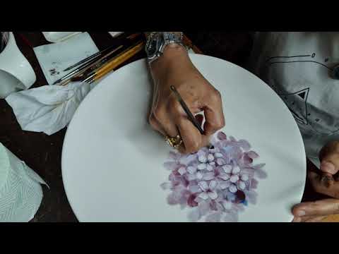 Video: How To Paint Porcelain