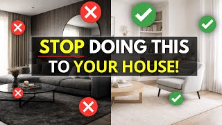 12 Design Mistakes That Make Your House Look CHEAP