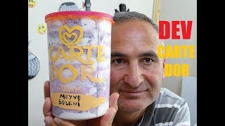 Carte Dor Dondurma Nasil Yapilir Dev Kutuda Çi̇lekli̇ Ve Karadutlu