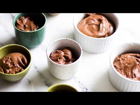 Mousse de chocolate que vira souflé - Luca na Cozinha