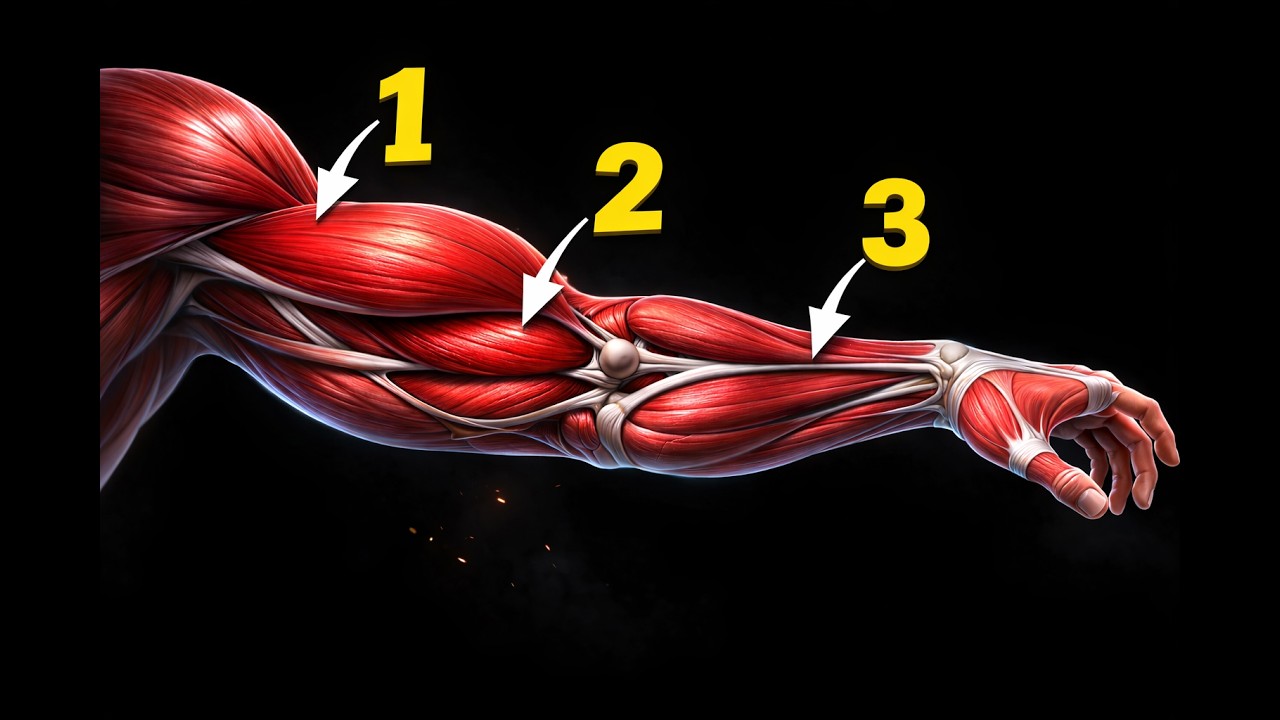 Bíceps Grandes Não Significam Força — 3 Exercícios Que Mudam Isso