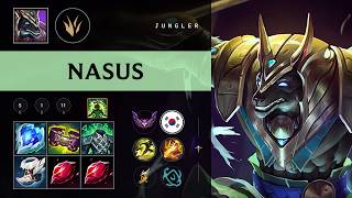 Nasus Jungle vs Rengar - KR Master Patch 26.10