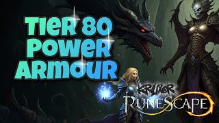 Getting the Necromancy Tier 80 Power Armour - Kili's Knowledge VI (power) - Runescape 3