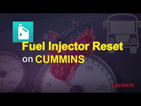 CUMMINS Fuel Injector Reset by Launch X431 PAD V- launchx431.fr
