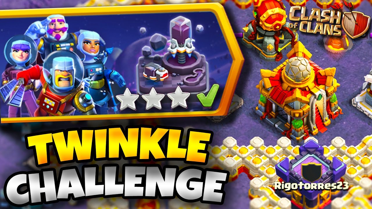 How to Easily 3 Star Twinkle Twinkle Little 3 Star Challenge (Clash of Clans)