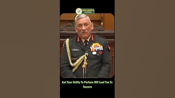 Chief of Defence Staff Bipin Rawat | Best defence motivation #ndapreparation #bestndaclass #dreamers