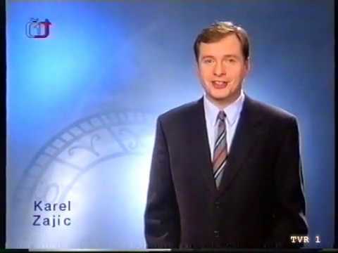ČT1 - Hlasatel Karel Zajíc - 2.10.1998