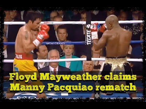 Floyd Mayweather claims Manny Pacquiao rematch in the works for Saudi Arabia