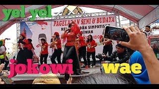 #jokowi#ae#mas TKI TAIWAN yel yel untuk dukung Bpk JOKOWI -MA'ARIF AMIN