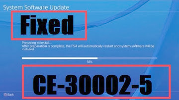 PS4 Update 6.50 Error CE-30002-5 Fix!
