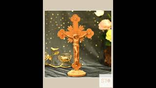 Catholic Home Altar Religious Catholic Statue Wooden Religious Gifts Native Wood Wall Art Crucifi...