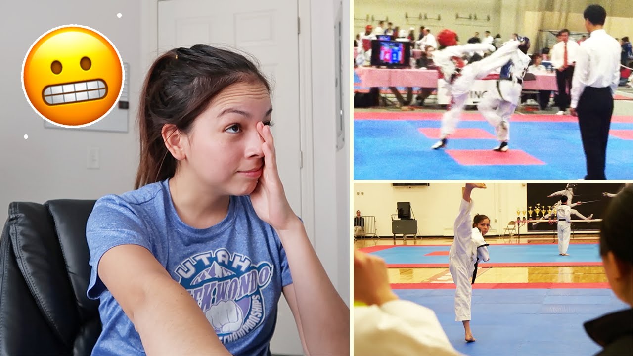 Reacting to My Old Taekwondo Competitions