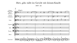 J.S Bach - Cantata: Herr, gehe nicht ins Gericht mit deinem Knecht, BWV 105