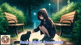 Tranquil Tunes『rainy night encounter』soothing ,lo-fi ,Study,rilaxing,before bed meditations