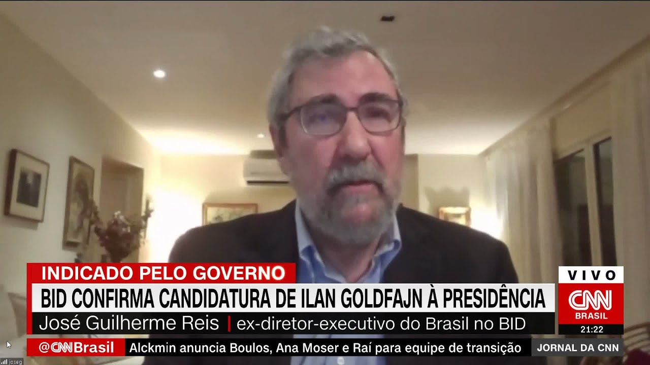 Endosso do novo governo aumenta chances de Goldfajn no BID, diz ex-diretor | JORNAL DA CNN