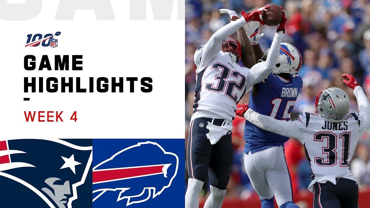 ⁣Patriots vs. Bills Week 4 Highlights | NFL 2019