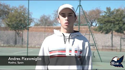 Andres Pizzamiglio - College Tennis Recruiting Video Fall 21